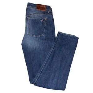 DL1961 Womens Amanda Skinny Jeans 360 Pro Comfort Moscow Dark Wash Size 27x28